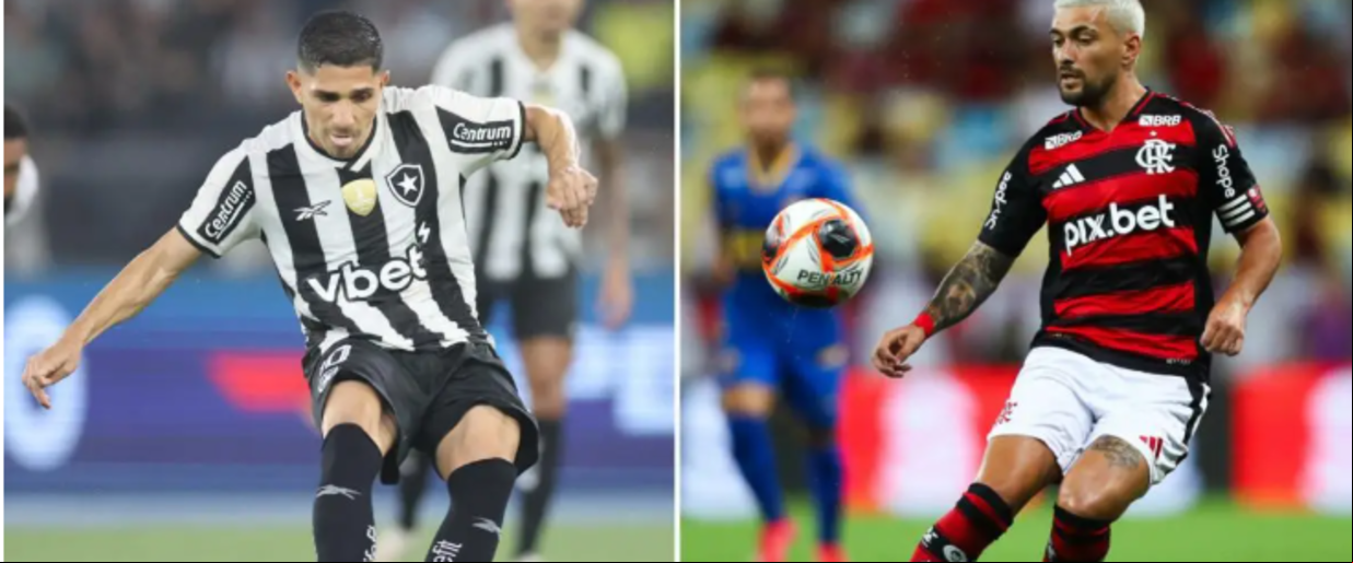 Venezuelano Savarino e uruguaio Arrascaeta já atuaram por Atlético e Cruzeiro, respectivamente